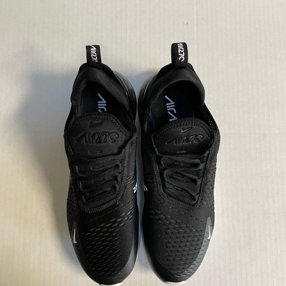 Nike Air Max 270 Black White Solar Red Men\'s 11.5 Running Shoe AH8050-002 NEW main image 7